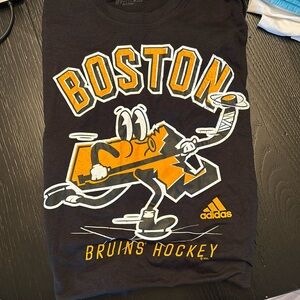 Black Boston Bruins Tshirt short sleeve